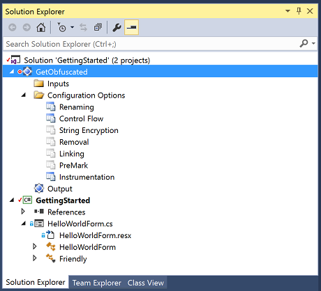The Visual Studio Integration - Dotfuscator User Guide 