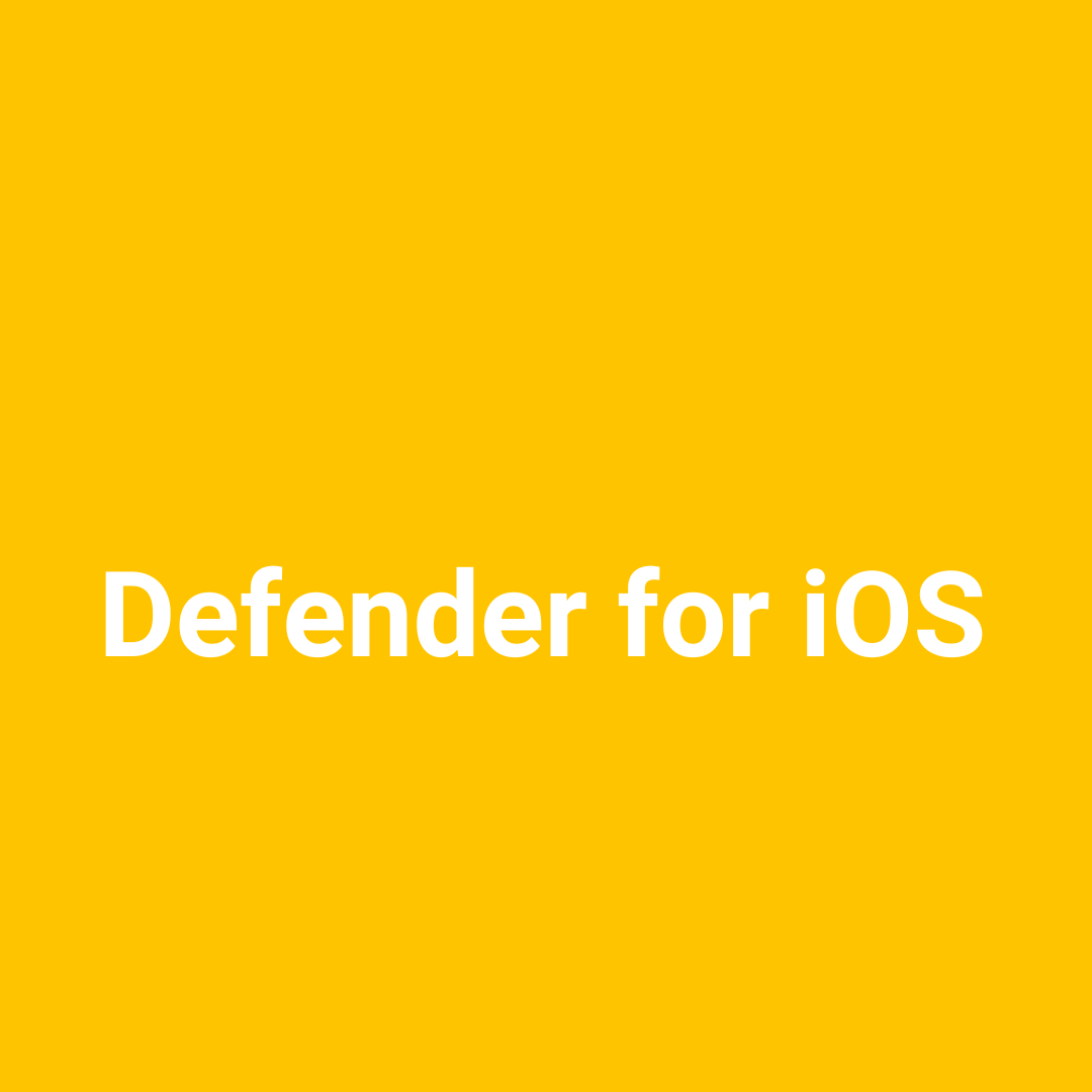 Learn more about Defender for iOS