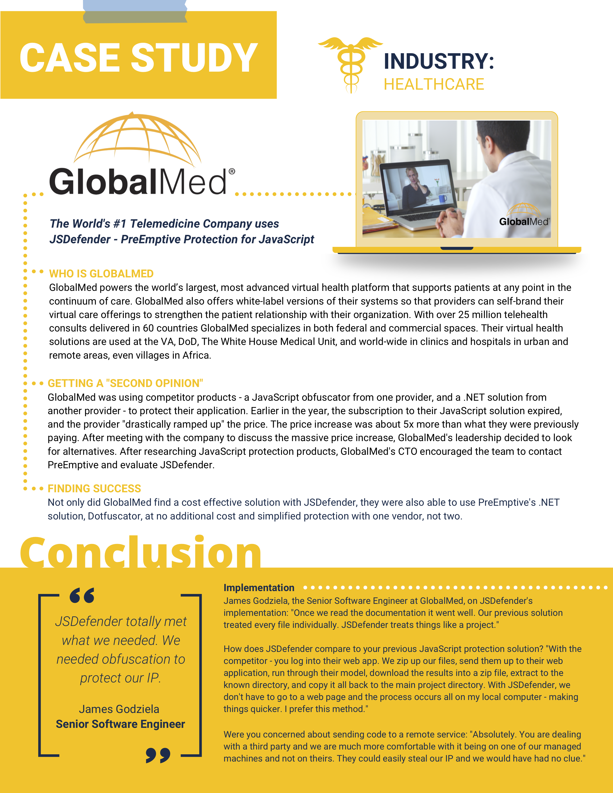 GlobalMed Healthcare Case Study image download