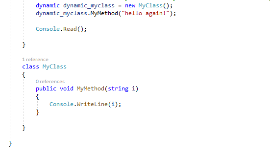 Protecting C# Applications That Use Dynamic Types 1 DynamicMyClass