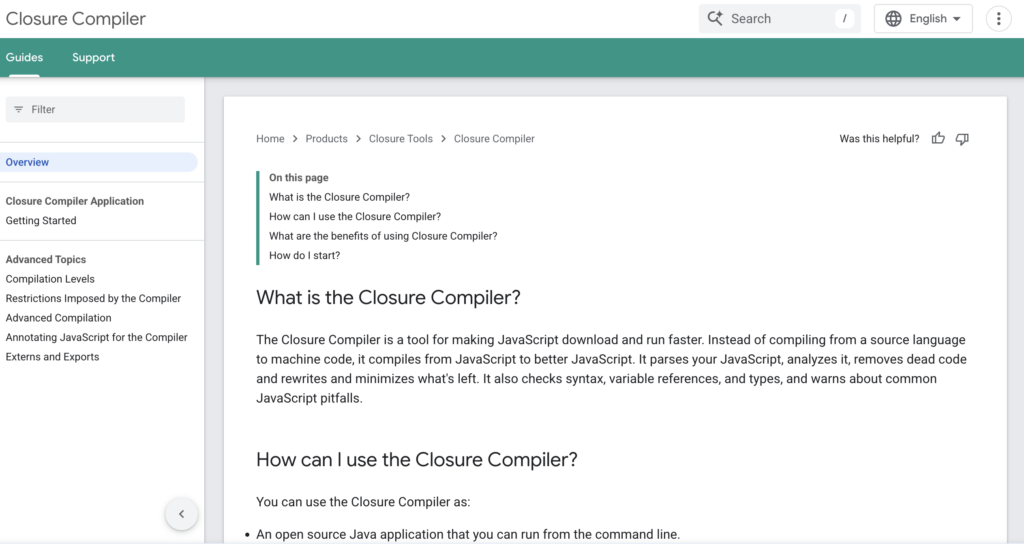 Jscrambler Competitors: Top Alternatives Compared 5 Google closure tool