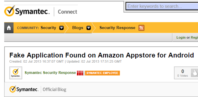 Symantec connect