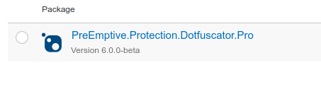 dot nuget pushed