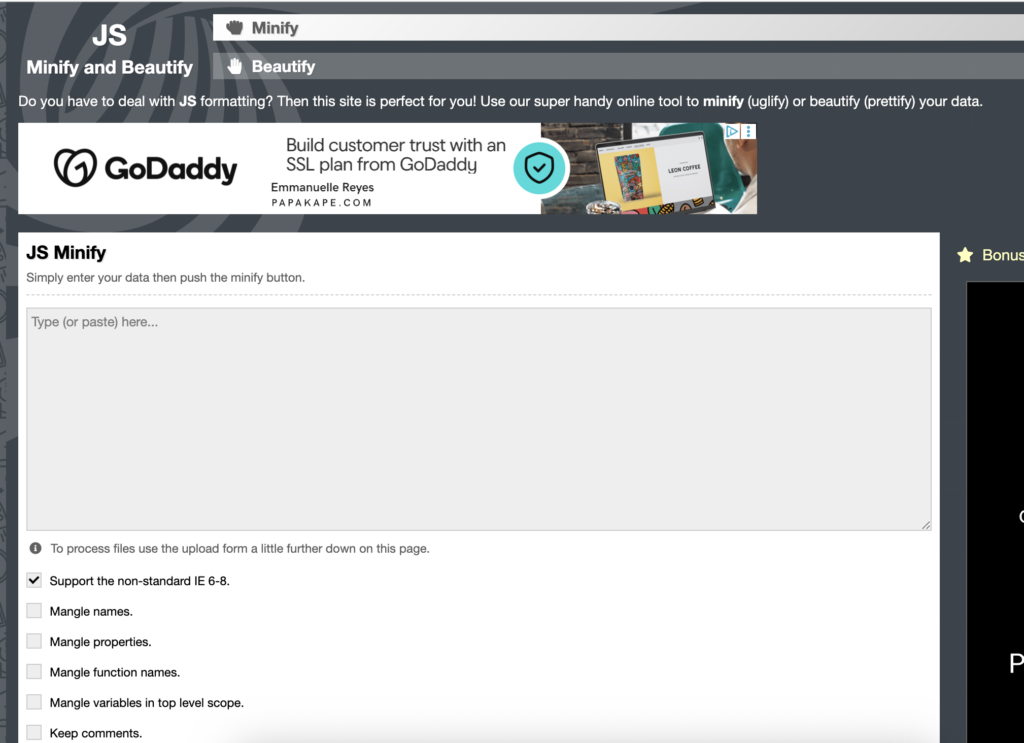 Jscrambler Competitors: Top Alternatives Compared 3 uglifyjs tool